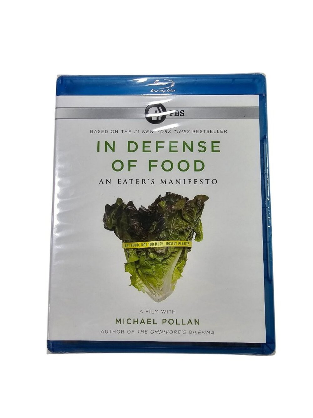 In Defense Of Food (NEW SEALED Blu-Ray, PBS) Documentary Michael Pollan